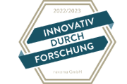 Innovativ durch Forschung Abzeichen