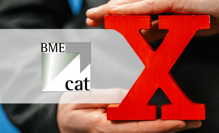 Beitragsbild zum NEXIpedia Wissenswelt-Beitrag zu BMEcat mit rotem X