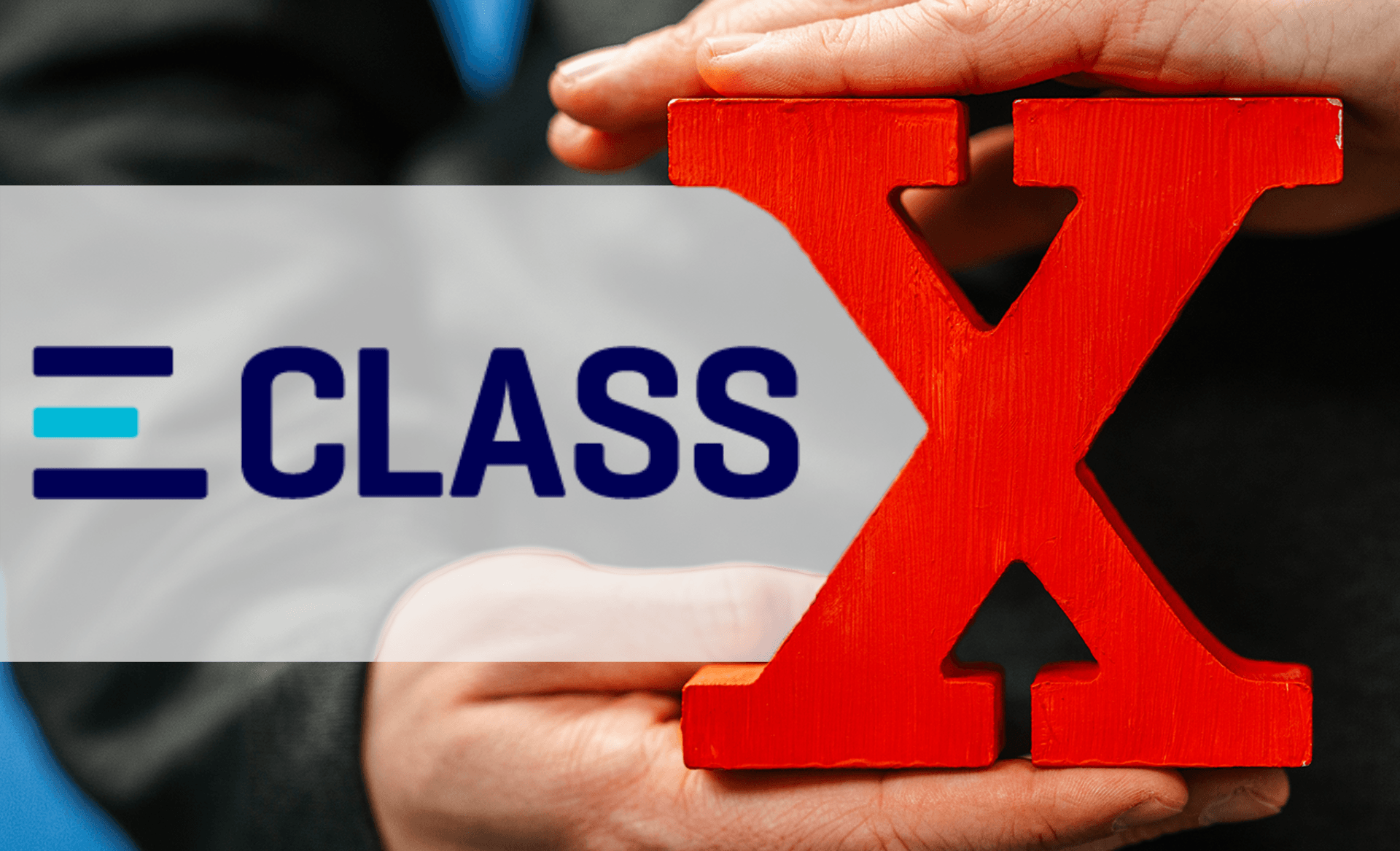 Beitragsbild zum NEXIpedia-Glossarbeitrag: ECLASS Logo neben rotem X