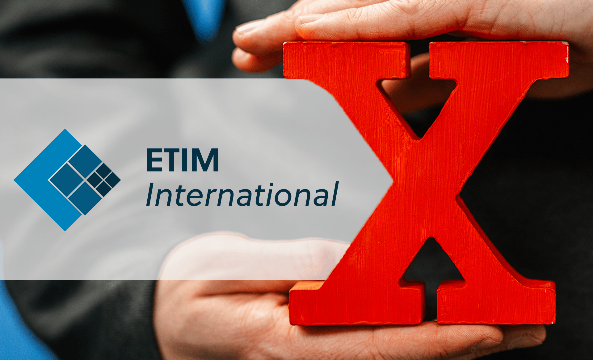 Beitragsbild zum NEXIpedia-Glossarbeitrag: ETIM Logo neben rotem X