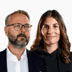 Almspeaker Max Henrychowski & Denise Dittrich von Akeneo
