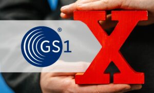 Beitragsbild zum NEXIpedia-Glossarbeitrag: GS1 neben rotem X