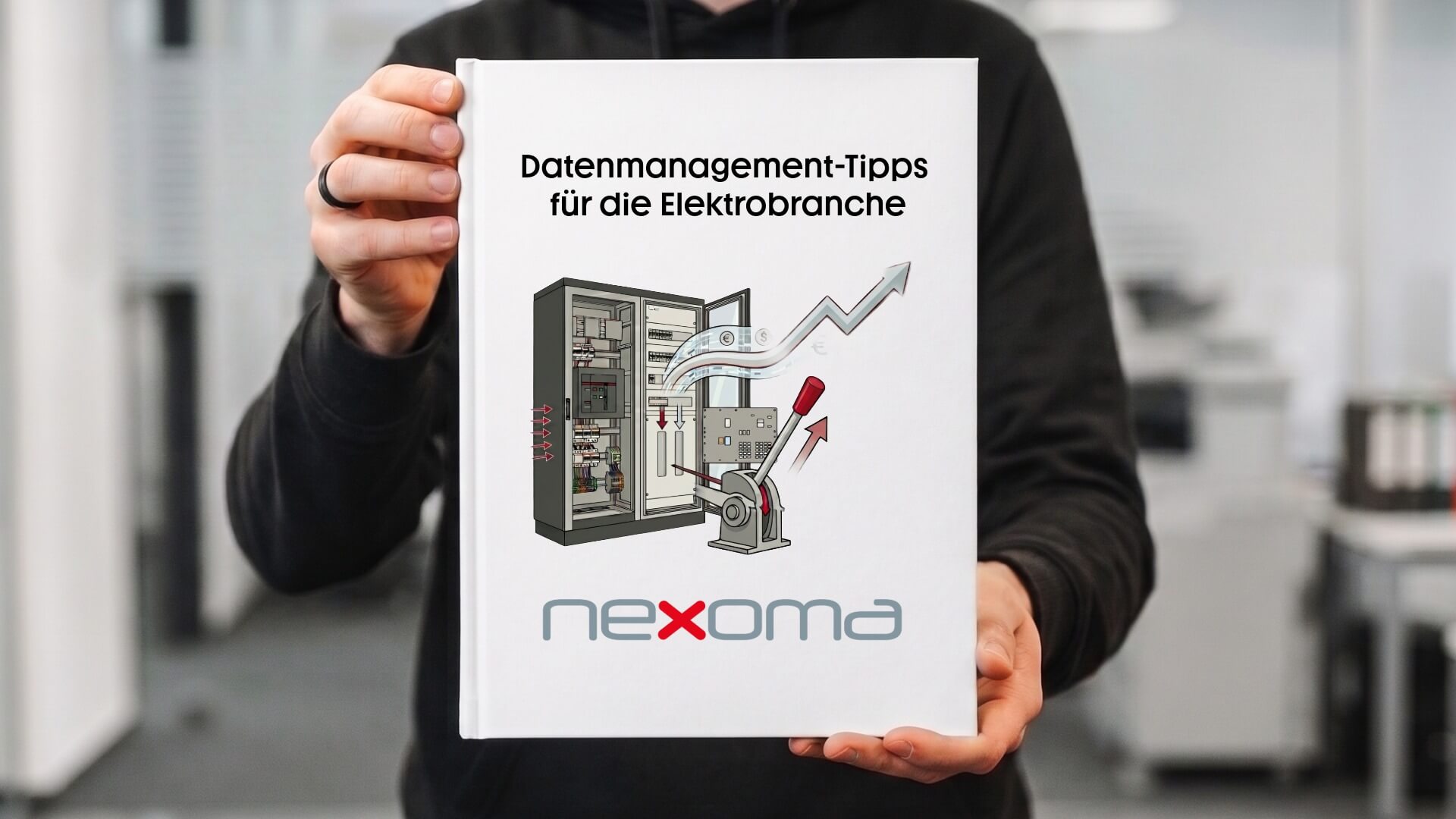 Whitepaper-Download "Datenmanagement-Tipps für die Elektrobranche" von nexoma