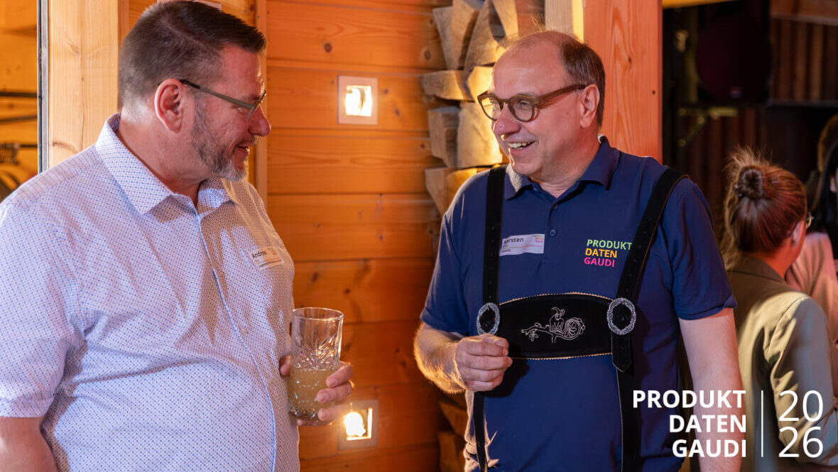 Networking auf der PIM-Alm der Produktdatengaudi